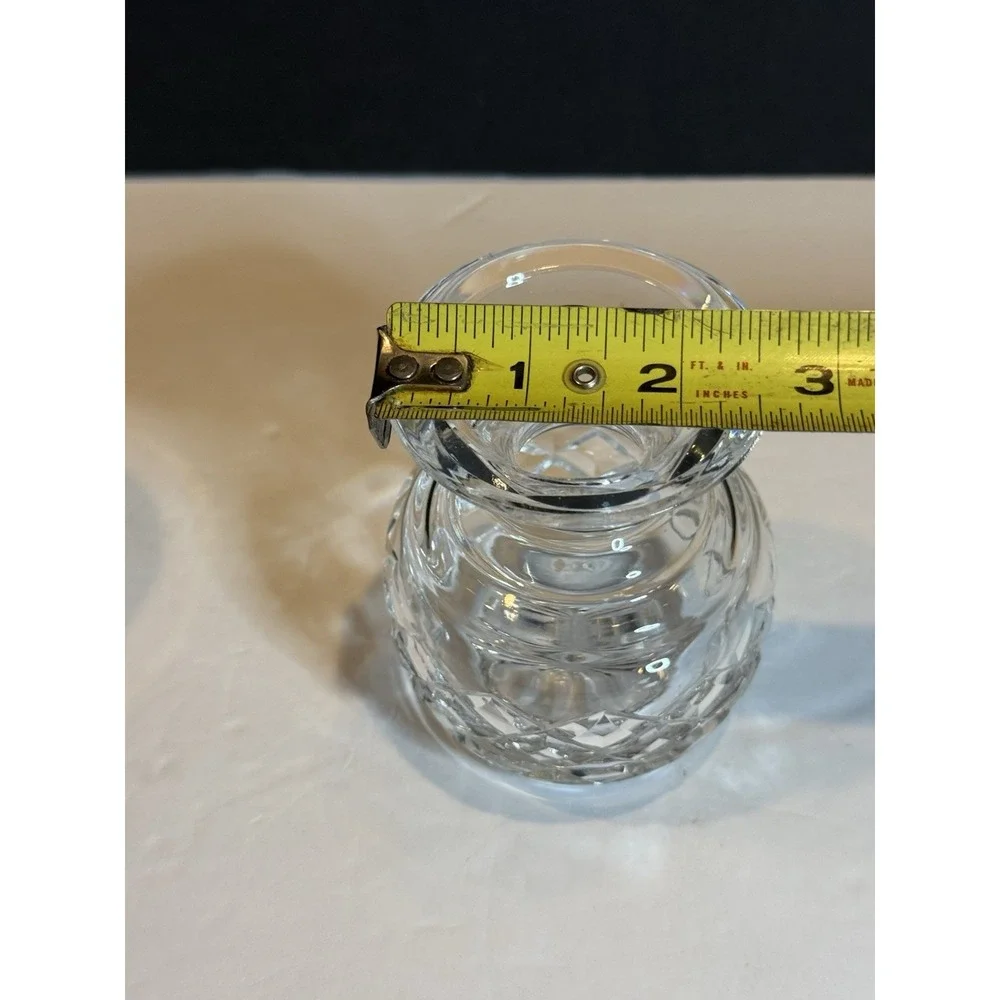 Vintage Waterford Crystal Bud Vase Signed 4